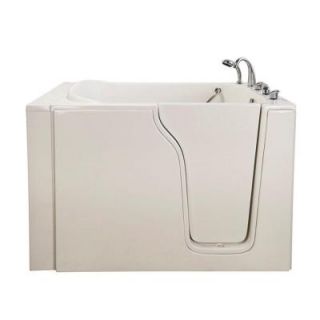 Ella Bariatric 33 4.58 ft. x 33 in. Walk In Whirlpool Bathtub in White with Right Drain/Door 335503R