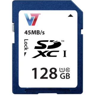 V7 128GB SDXC UHS 1 Memory Card