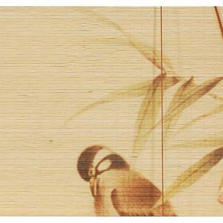 Oriental Furniture Love Birds Bamboo Blinds   36" x 72"   7891164