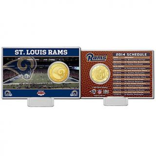 Officially Licensed NFL Team Name and Logo Coin with 2014 Schedule and Acrylic    7604920