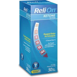 ReliOn Ketone Test Strips, 50 count