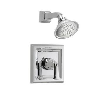 American Standard Town Square 1 Handle Shower Faucet Trim Kit with Volume Control in Polished Chrome (Valve Sold Separately) T555.521.002