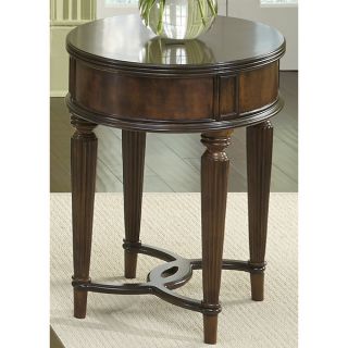 Regent Park Cherry Oval Chair Side Table   17623017  