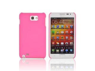 Hot Pink OEM Incipio Feather Ultra Thin Rubberized Hard Plastic Snap On Cover, SA 249 For SAmsung Galaxy Note