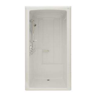 KOHLER White Acrylic One Piece Shower (Common 38 in x 45 in; Actual 84 in x 37.25 in x 45 in)
