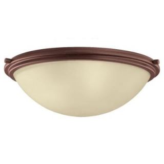 Sea Gull Lighting Winnetka 3 Light Red Earth Ceiling Fixture DISCONTINUED 75662 847