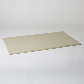 Refined Leather Desk Blotter in Ivory by Global Views