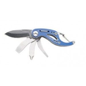 Gerber Knives 31 000116 Folding Knives 6 Functions Curve Pocket, Fine Edge Blade, Stainless Steel   Blue