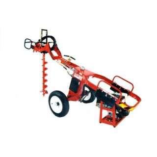 General Equipment 13 HP Towable Hole Digger with Auger, Coupler and