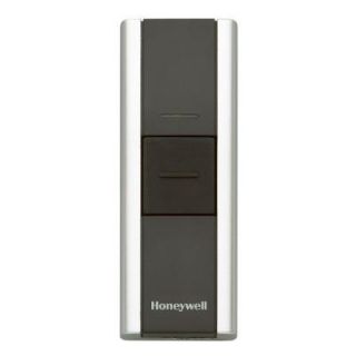 Honeywell Add on or Replacement Push Button, Black/Chrome, Compatible w/Honeywell 300 Series and Decor Chimes RPWL301A