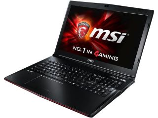 MSI GP Series GP72 Leopard Pro 002 Gaming Laptop 5th Generation Intel Core i7 5700HQ (2.70 GHz) 8 GB Memory 1 TB HDD NVIDIA GeForce GTX 950M 2 GB GDDR3 17.3" Windows 8.1 64 Bit