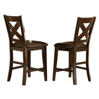 HomeSullivan Abbey Merlot Barstool (Set of 2) 401372 24[2PC]