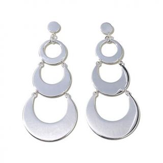 Sevilla Silver™ Graduated Circle Drop Earrings   7904925