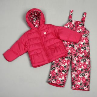 Osh Kosh Girls 2 piece Pink Snow Suit  ™ Shopping   Great