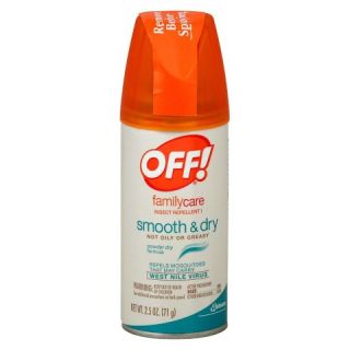 OFF® Smooth and Dry Familycare Insect Repellent I   2.5 oz