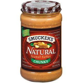Smucker's Natural Chunky Peanut Butter, 26 oz