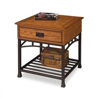 Home Styles Modern Craftsman End Table   Oak   7203866