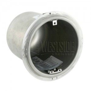 Hayward SP0606C Small Underwater Niche for Concrete Pool Light Fixtures w/Rear Conduit   Stainless Steel