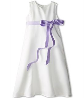 Us Angels Satin A Line Dress (Little Kids) Lilac