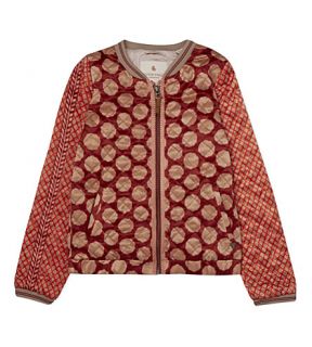 SCOTCH RBELLE   Patterned satin bomber jacket 4 16 years