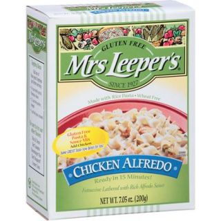 Mrs Leeper's Gluten Free Chicken Alfredo Pasta & Sauce Mix, 7.05 oz, (Pack of 12)