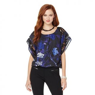 Colleen Lopez "Love Lace" Peasant Top   7777202