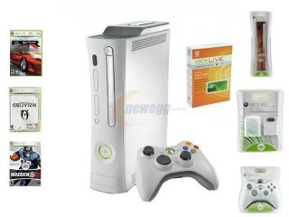Microsoft Xbox 360 Premium Holiday Bundle 20 GB Hard drive White