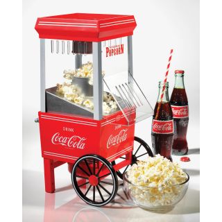 Nostalgia Electrics Coca Cola Series Hot Air Popcorn Maker, OFP501COKE