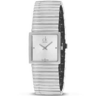 Calvin Klein Womens Stainless Steel K5623126 Spotlight Silver Watch