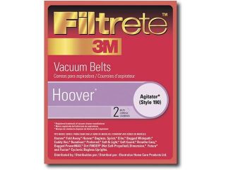 Style 190 Hoover Vacuum Cleaner Replacement Belt (2 Pack) (Qty of 4)