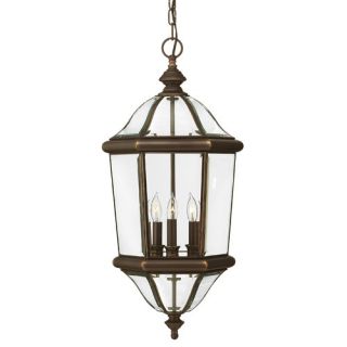 Hinkley Lighting Augusta 3 Light Outdoor Hanging Lantern