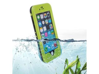 Red Premium Waterproof Shockproof Dirtproof Snowproof Rainproof Durable Case Cover with Stand for 5.5" iPhone 6 Plus   Touch ID Support