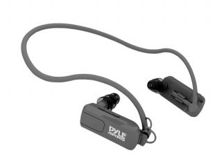 SOUND AROUND PYLE INDUSTRIES PSWP4BK Waterproof Neckband  Player and Headphones   Black