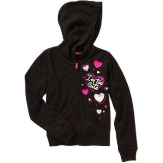 Danskin Now Girls' Graphic Fleece Jacket