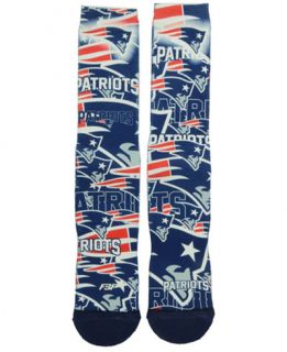 For Bare Feet New England Patriots Montage Socks   Sports Fan Shop By