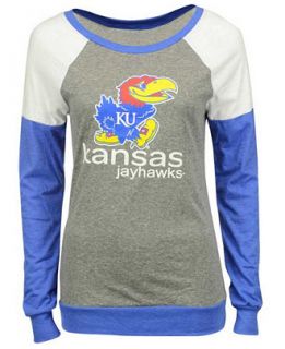 Blue 84 Womens Kansas Jayhawks Triblend T Shirt