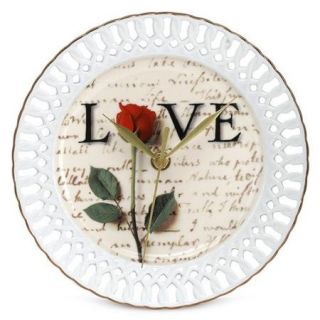 PS Collection Love Letters 8'' Wall Clock