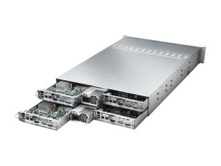 SUPERMICRO SuperServer SYS 6026TT HIBQRF 2U Rackmount Server Barebone (Four Nodes) Dual LGA 1366 Intel 5520 DDR3 1333/1066/800