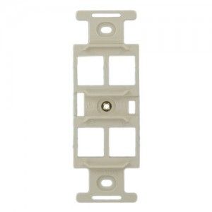 Leviton 41087 QTP Insert Quad 106 Lt Alm