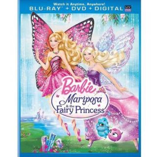 Barbie Mariposa & The Fairy Princess (Blu ray + DVD + Digital HD) (With INSTAWATCH)