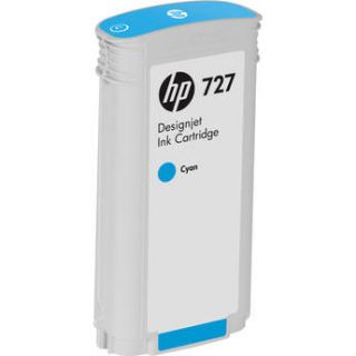 HP 727 Cyan Designjet Ink Cartridge (130 ml) B3P19A