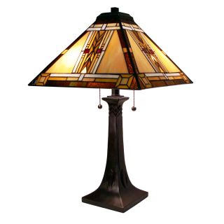 Fine Art Lighting Tiffany 25 H Table Lamp with Empire Shade