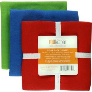 MU Flour Sack Cotton Towels (Set of 3)