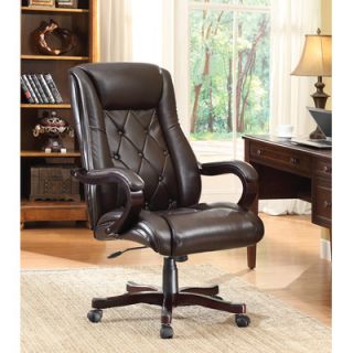 Office Star Products Chapman Eco Leather Executive Chair