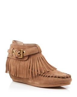 Ash Booties   Spot Fringe