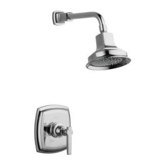 KOHLER Margaux Rite Temp Pressure Balancing Shower Faucet Trim Only in Polished Chrome (Valve Not Included) K T16234 4 CP