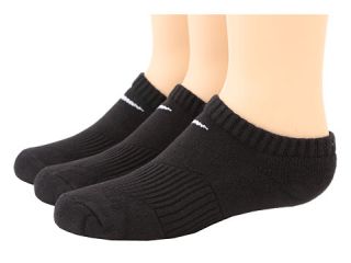 Nike Kids Cotton Cushion No Show Socks w/ Moisture Management 3 Pair Pack (Little Kid/Big Kid)