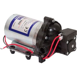 SHURflo Self-Priming 12 Volt Diaphragm Water Pump — 180 GPH, 1/2in. Ports, Model# 2088-343-435  12 Volt Pumps