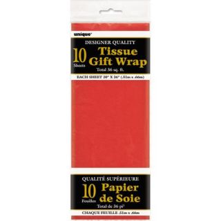 Red Tissue Paper Sheets, 10pk