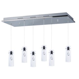 Solitaire 6 Light LED Pendant by Langley Street